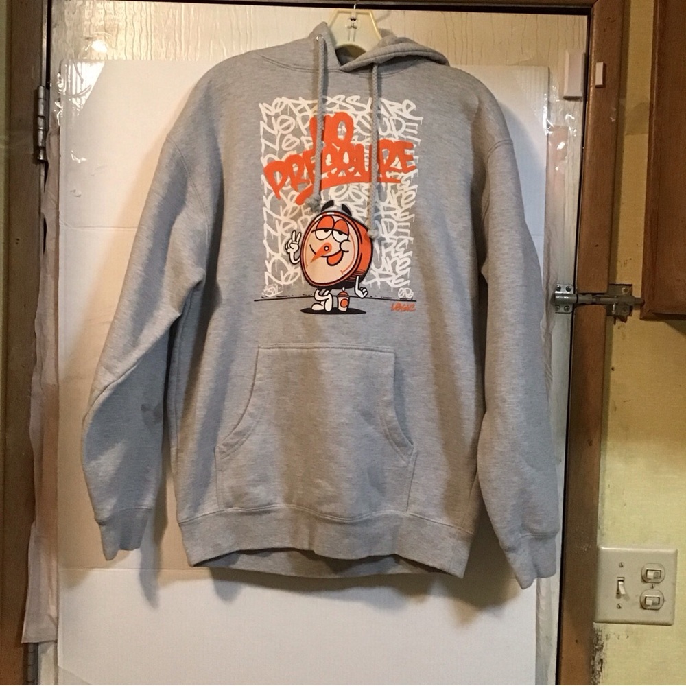Independence Trading Co Gray Graphic Hoodie (M) long sleeve #RN99052
